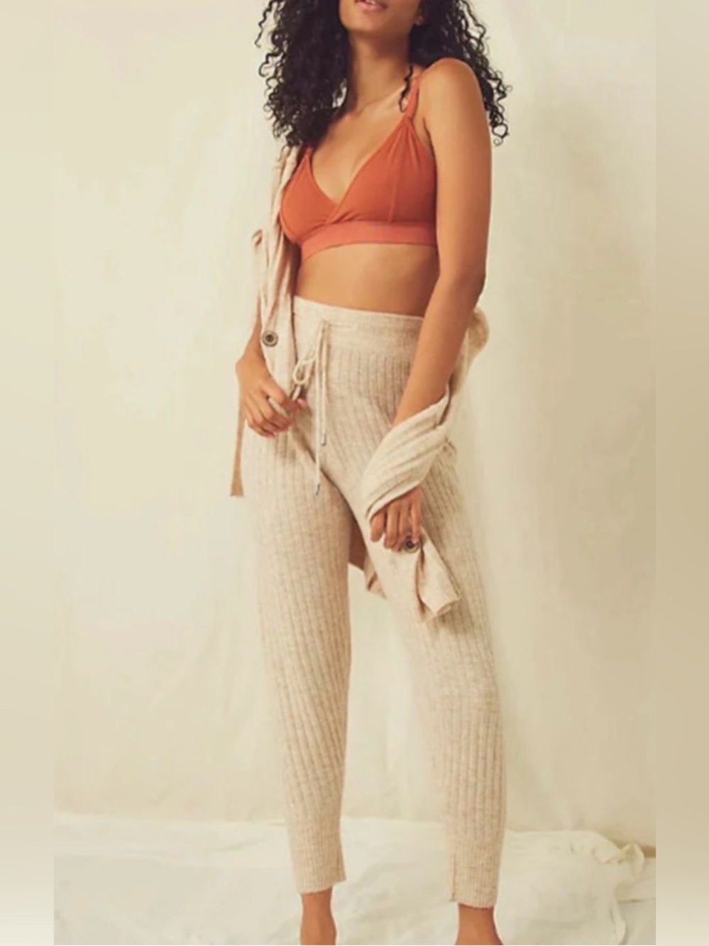Free People Intimately Around the Clock Knit Joggers